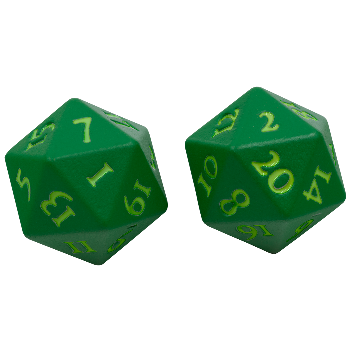 Ultra PRO Vivid HEAVY METAL Dice – Green – UP15937