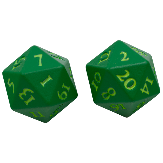 Ultra PRO Vivid HEAVY METAL Dice – Green – UP15937