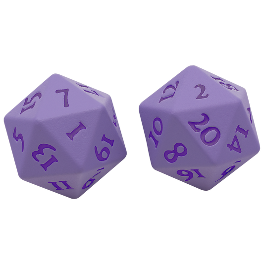 Ultra PRO Vivid HEAVY METAL Dice – Purple – UP15938