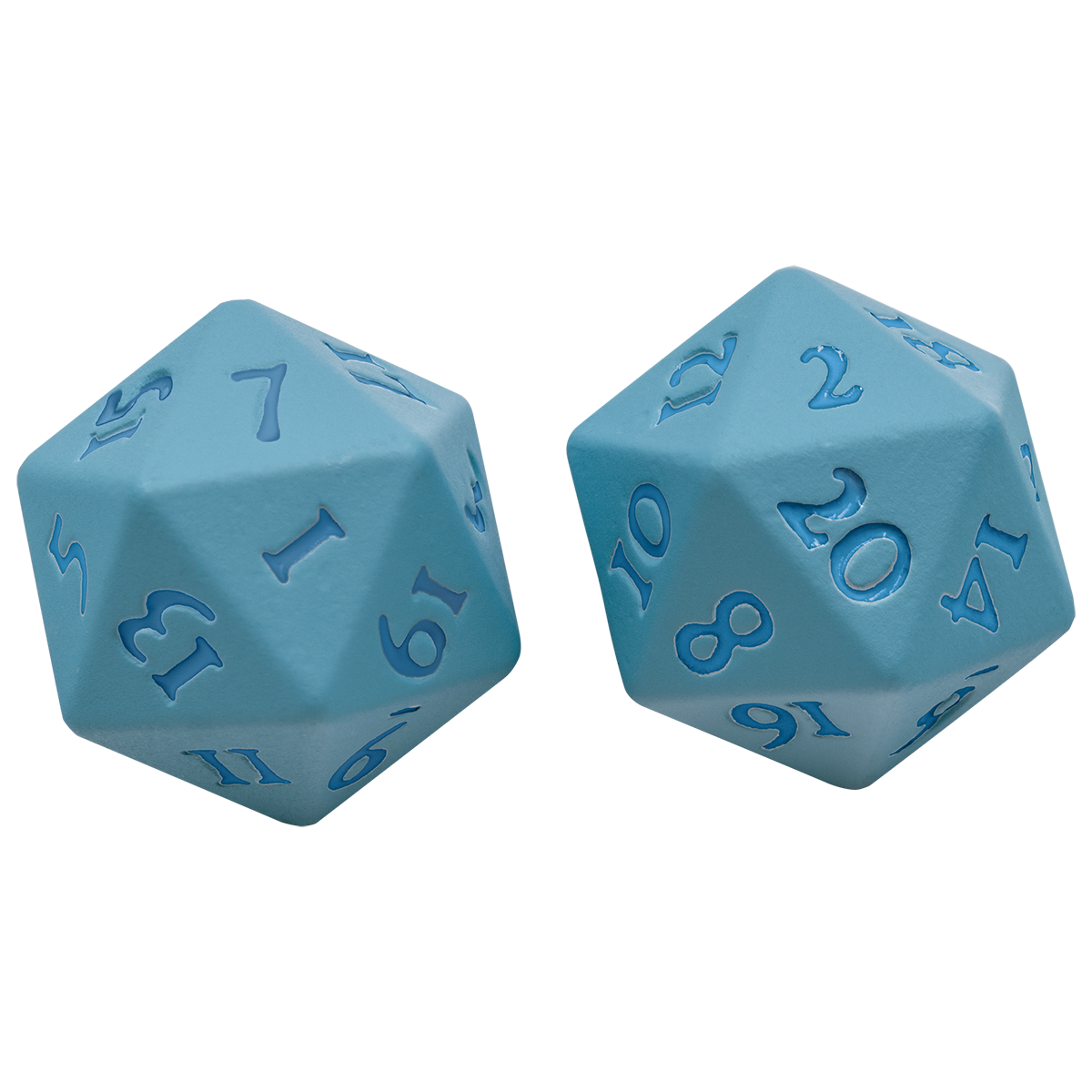 Ultra PRO Vivid HEAVY METAL Dice – Light Blue – UP15940
