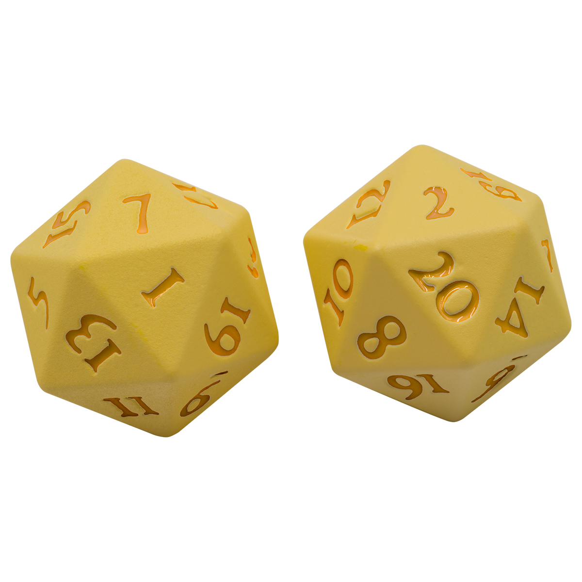 Ultra PRO Vivid HEAVY METAL Dice – Yellow – UP15941
