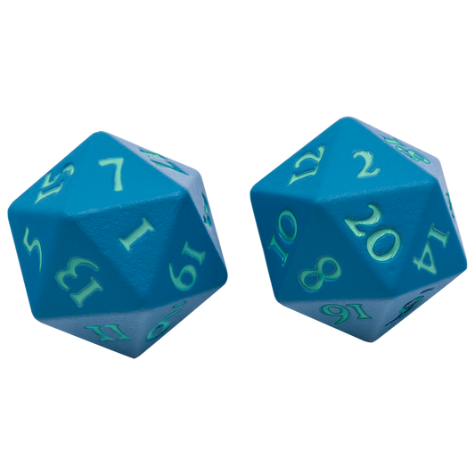 Ultra PRO Vivid HEAVY METAL Dice – Teal – UP15942