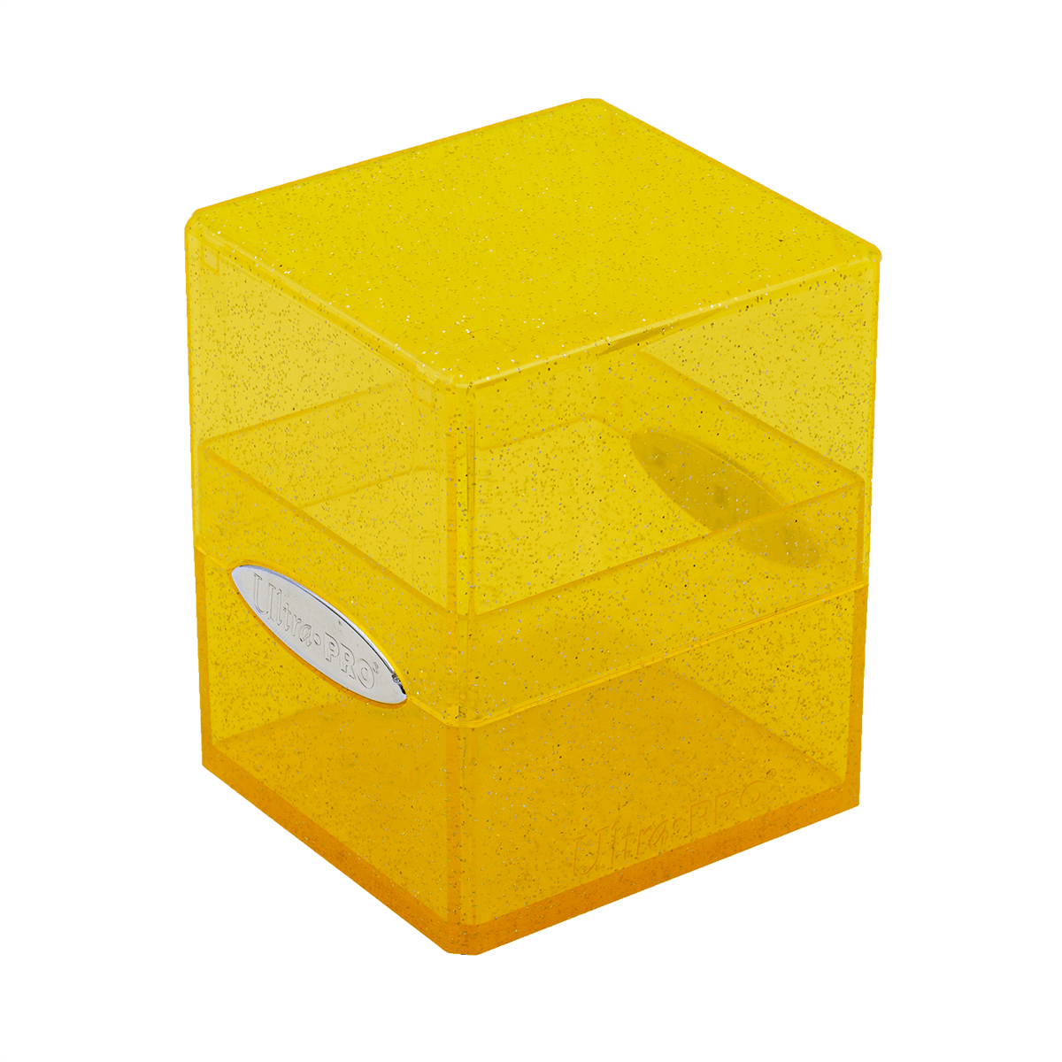 Ultra PRO Glitter Satin Cube – Yellow – UP16012