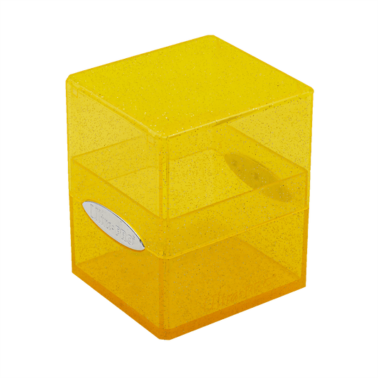 Ultra PRO Glitter Satin Cube – Yellow – UP16012