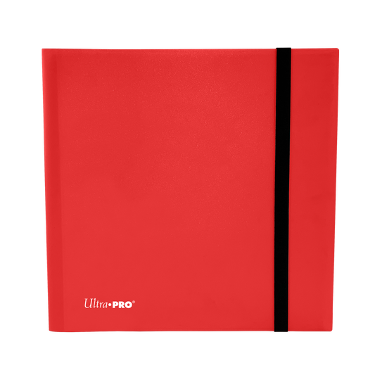 Ultra PRO ECLIPSE 12-Pocket PRO-BINDER - Apple Red – UP16148