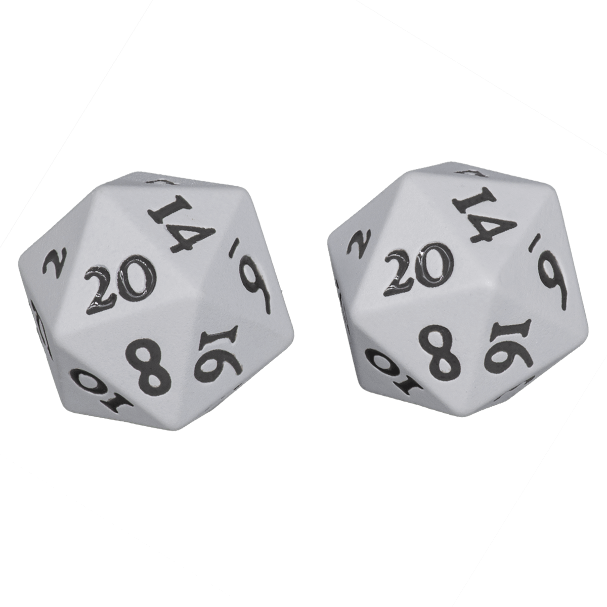 Ultra PRO Vivid HEAVY METAL Dice - White – UP16180