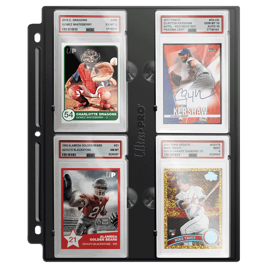 Ultra PRO Black Graded Slab Page for PSA Graded Slabs – UP16271