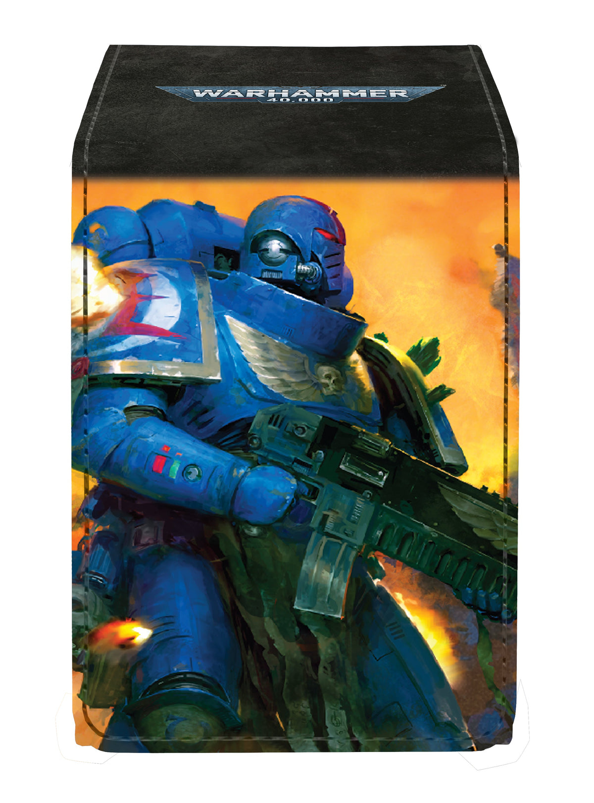 Ultra PRO Space Marines - Adeptus Astartes ALCOVE Flip DECK BOX for Warhammer 40,000 – UP16440