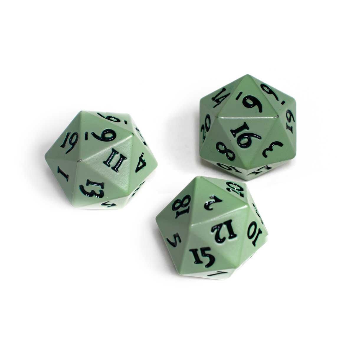 Ultra PRO Vivid HEAVY METAL D20 Dice - Cool Matcha – UP16495