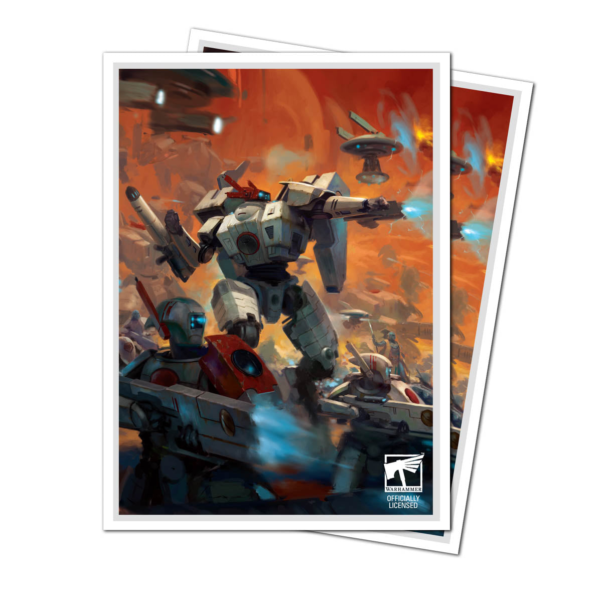 Ultra PRO T’au Empire 105ct APEX Deck Protector Sleeves for Warhammer 40,000 – UP16557