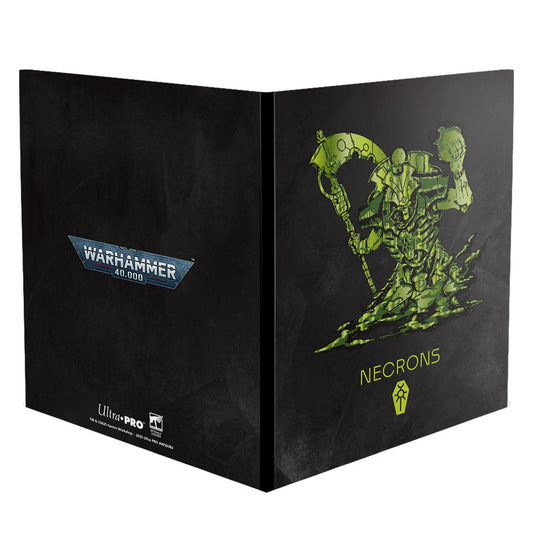 Ultra PRO Necrons Datasheet and Index Card Folio for Warhammer 40,000 – UP16562