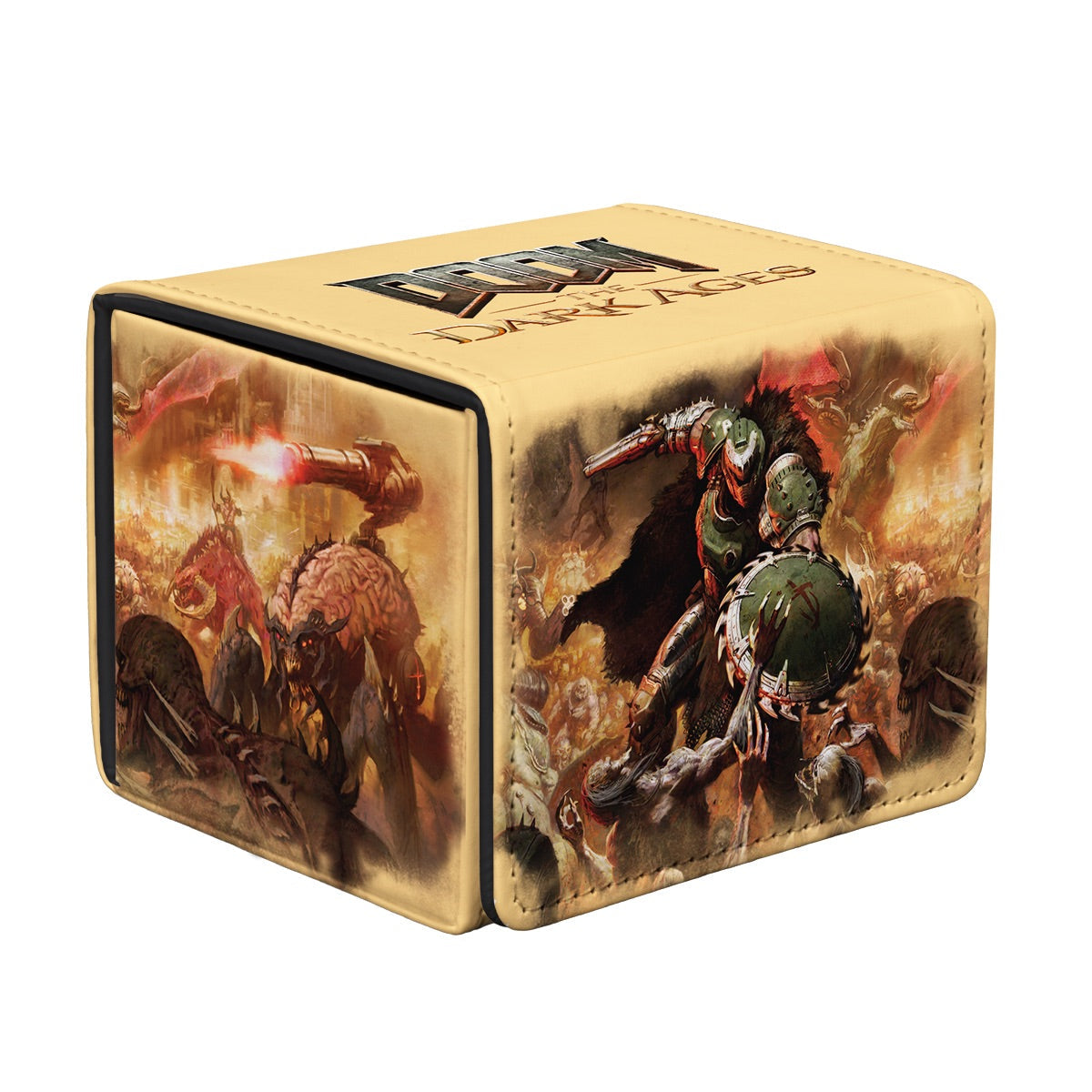 Ultra PRO DOOM: THE DARK AGES - ONSLAUGHT -  ALCOVE Edge DECK BOX – UP16612