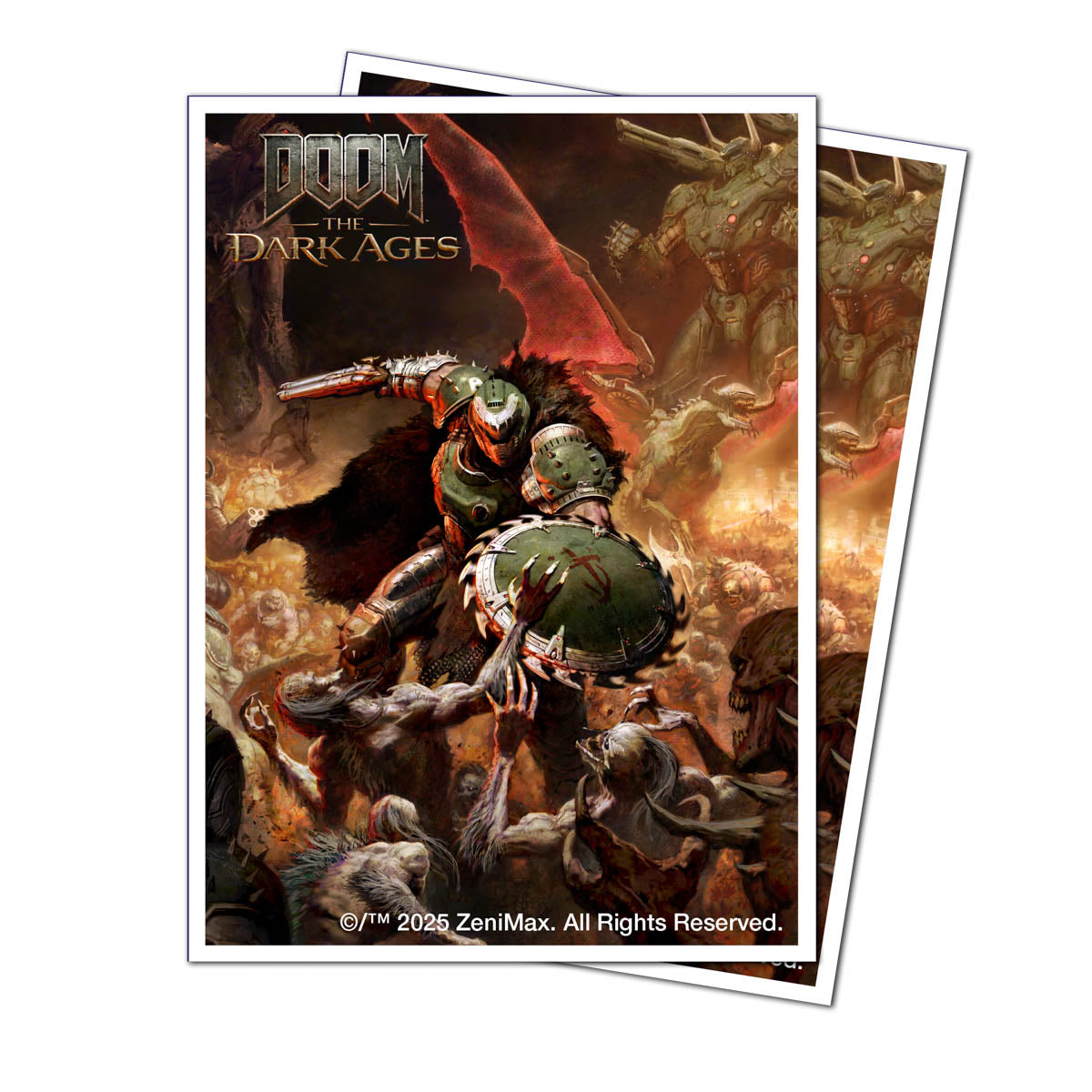Ultra PRO DOOM: THE DARK AGES - ONSLAUGHT - APEX Deck Protector Sleeves – UP16614