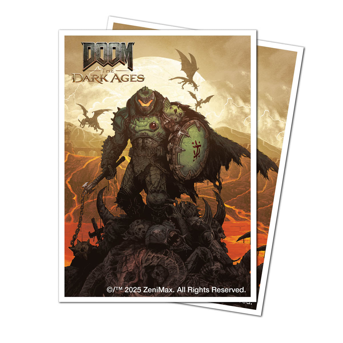 Ultra PRO DOOM: THE DARK AGES - WRATH - APEX Deck Protector Sleeves – UP16615
