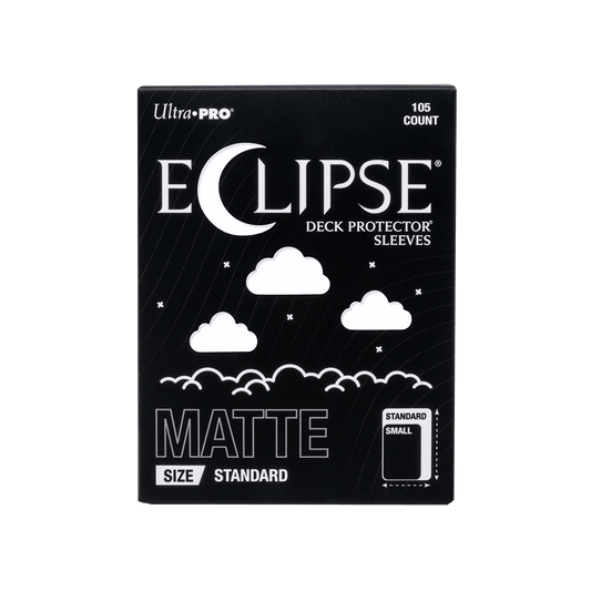Ultra PRO ECLIPSE Matte Standard Deck Protector Sleeves: Arctic White - 105ct – UP16681
