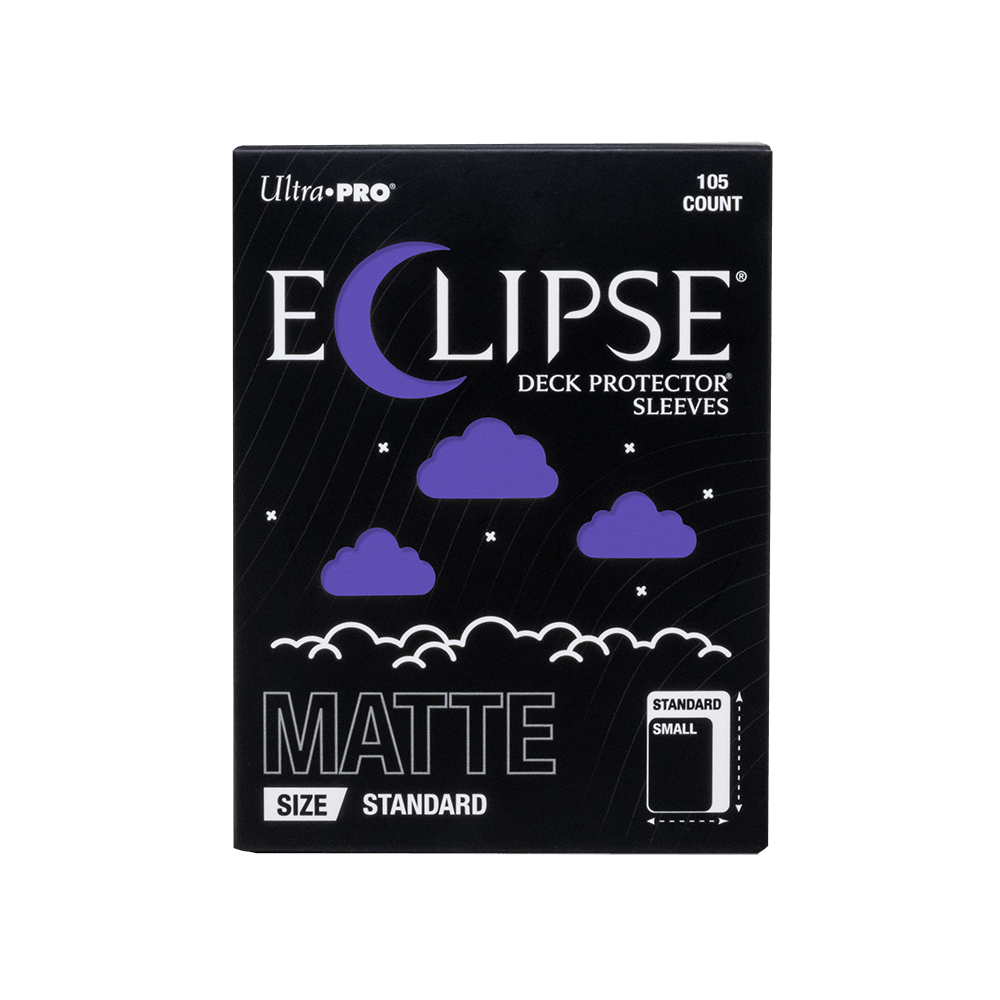 Ultra PRO ECLIPSE Matte Standard Deck Protector Sleeves: Royal Purple - 105ct – UP16686