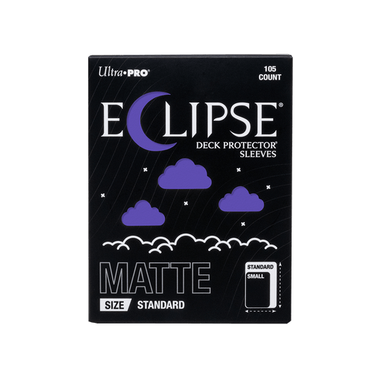 Ultra PRO ECLIPSE Matte Standard Deck Protector Sleeves: Royal Purple - 105ct – UP16686