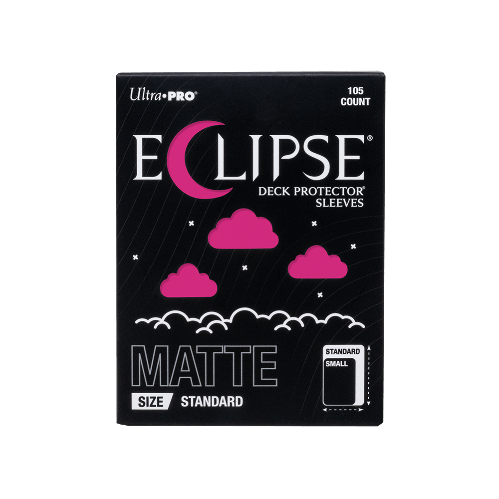 Ultra PRO ECLIPSE Matte Standard Deck Protector Sleeves: Hot Pink - 105ct – UP16688