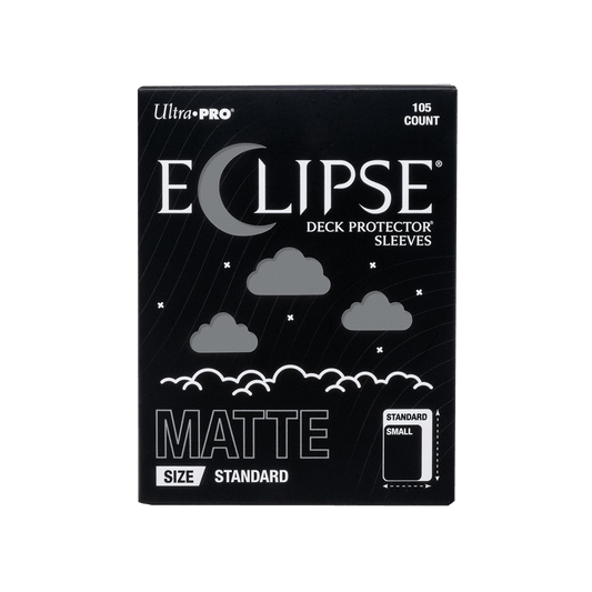 Ultra PRO ECLIPSE Matte Standard Deck Protector Sleeves: Smoke Grey - 105ct – UP16689