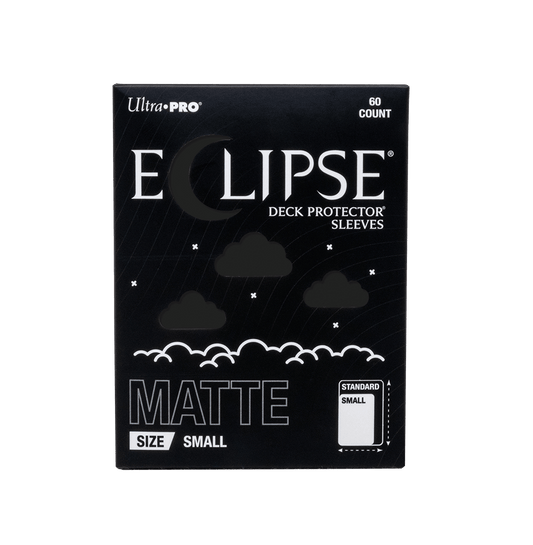 Ultra PRO ECLIPSE Matte Small Deck Protector Sleeves: Jet Black - 60ct – UP16690