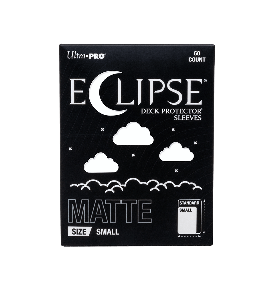 Ultra PRO ECLIPSE Matte Small Deck Protector Sleeves: Arctic White - 60ct – UP16691