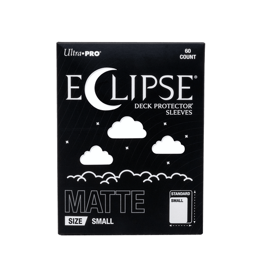 Ultra PRO ECLIPSE Matte Small Deck Protector Sleeves: Arctic White - 60ct – UP16691