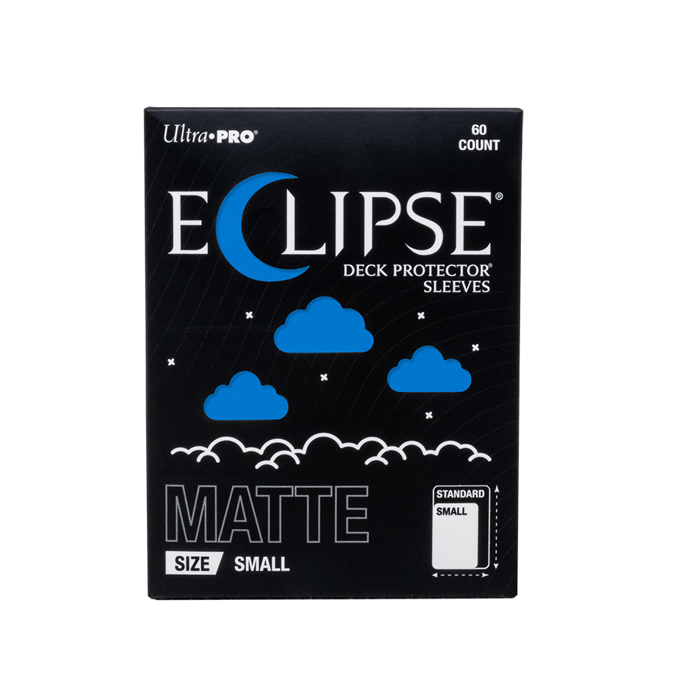 Ultra PRO ECLIPSE Matte Small Deck Protector Sleeves: Pacific Blue - 60ct – UP16692