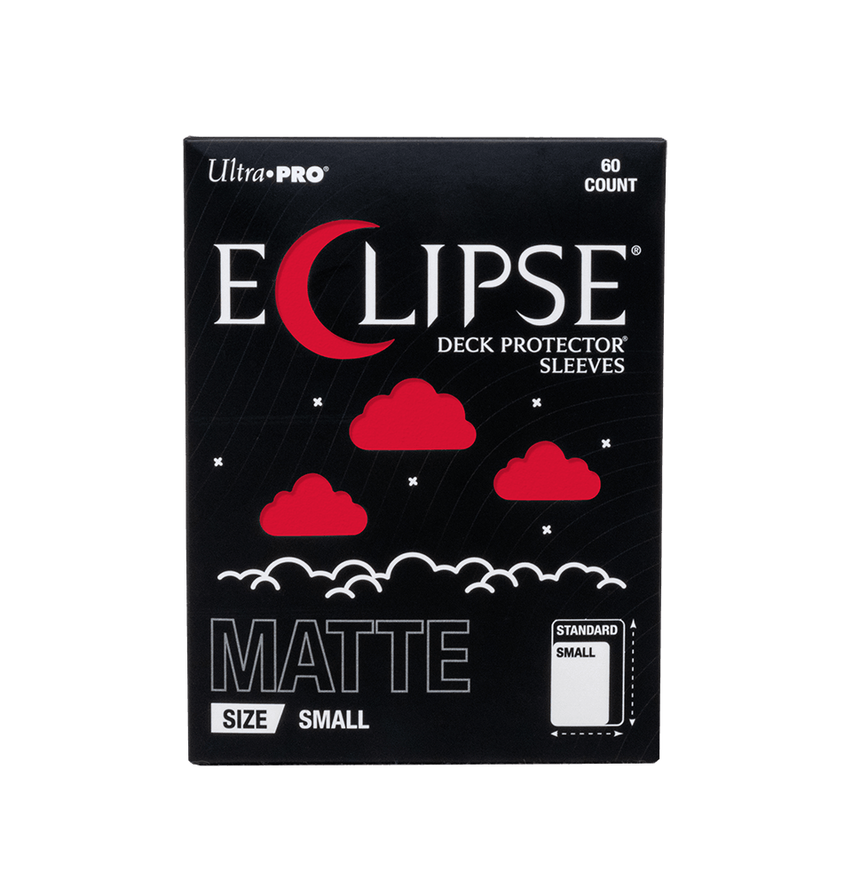 Ultra PRO ECLIPSE Matte Small Deck Protector Sleeves: Apple Red - 60ct – UP16694
