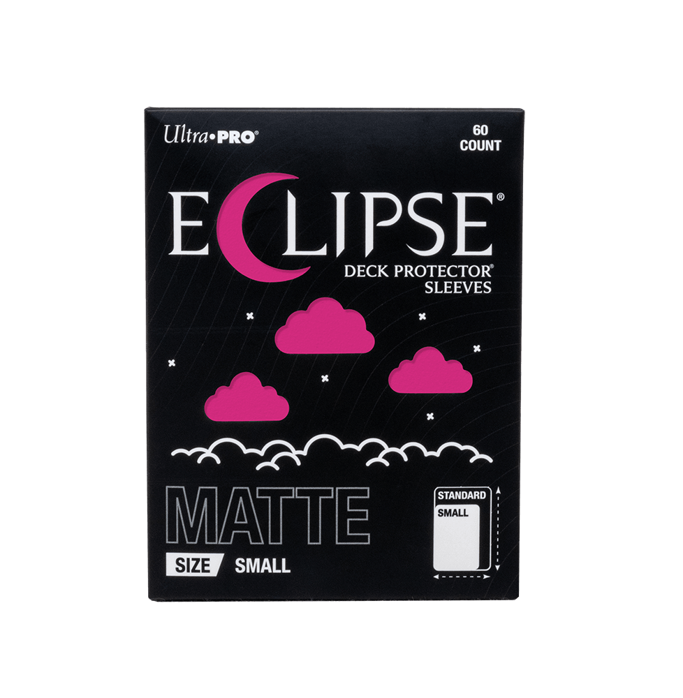 Ultra PRO ECLIPSE Matte Small Deck Protector Sleeves: Hot Pink - 60ct – UP16698