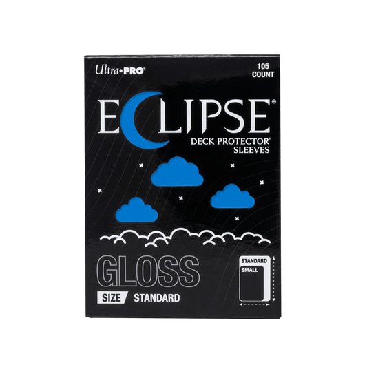 Ultra PRO ECLIPSE Gloss Standard Deck Protector Sleeves: Pacific Blue - 105ct – UP16702