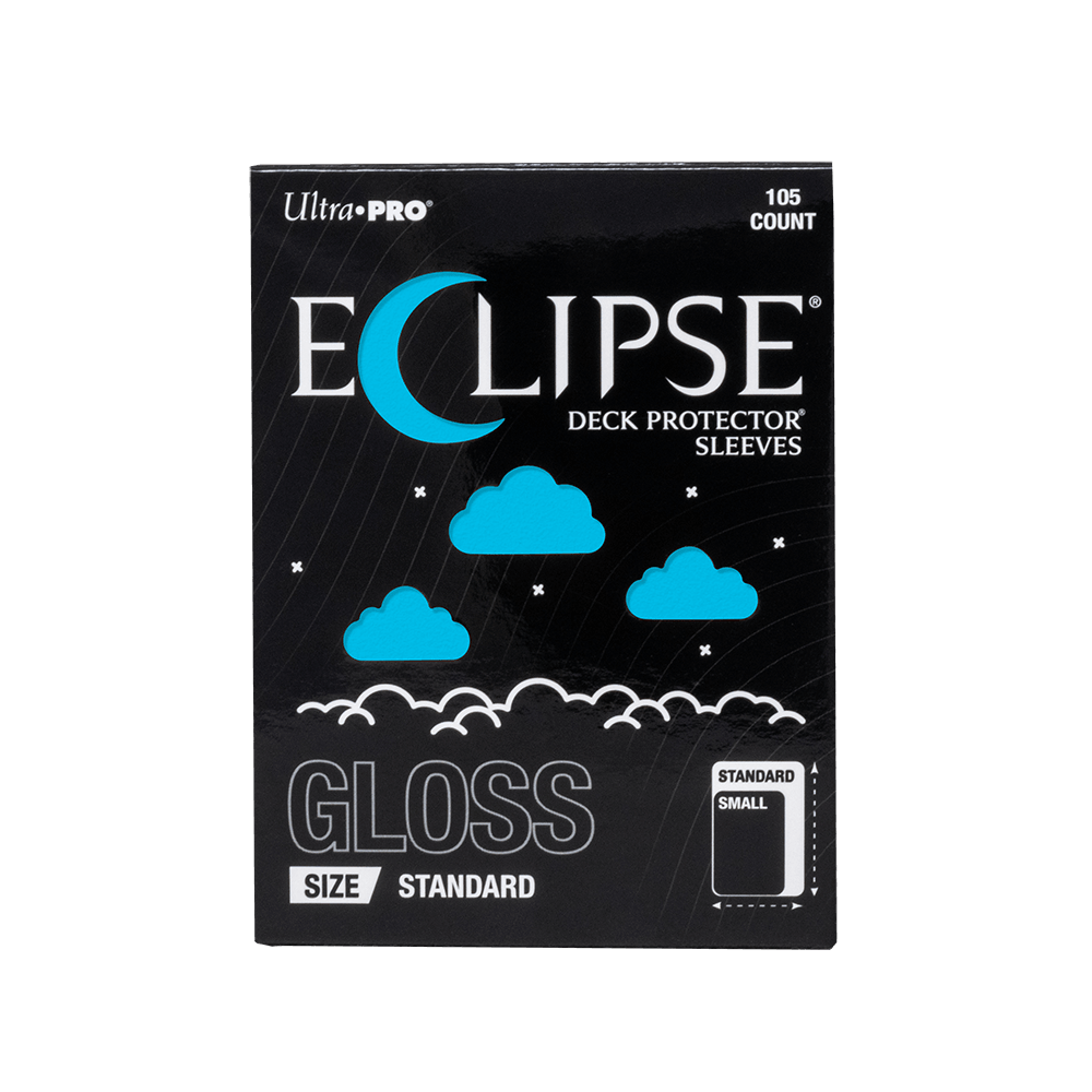 Ultra PRO ECLIPSE Gloss Standard Deck Protector Sleeves: Sky Blue - 105ct – UP16703