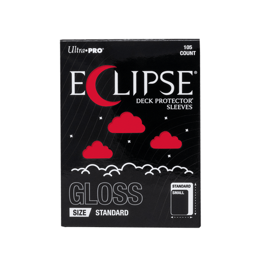 Ultra PRO ECLIPSE Gloss Standard Deck Protector Sleeves: Apple Red - 105ct – UP16704