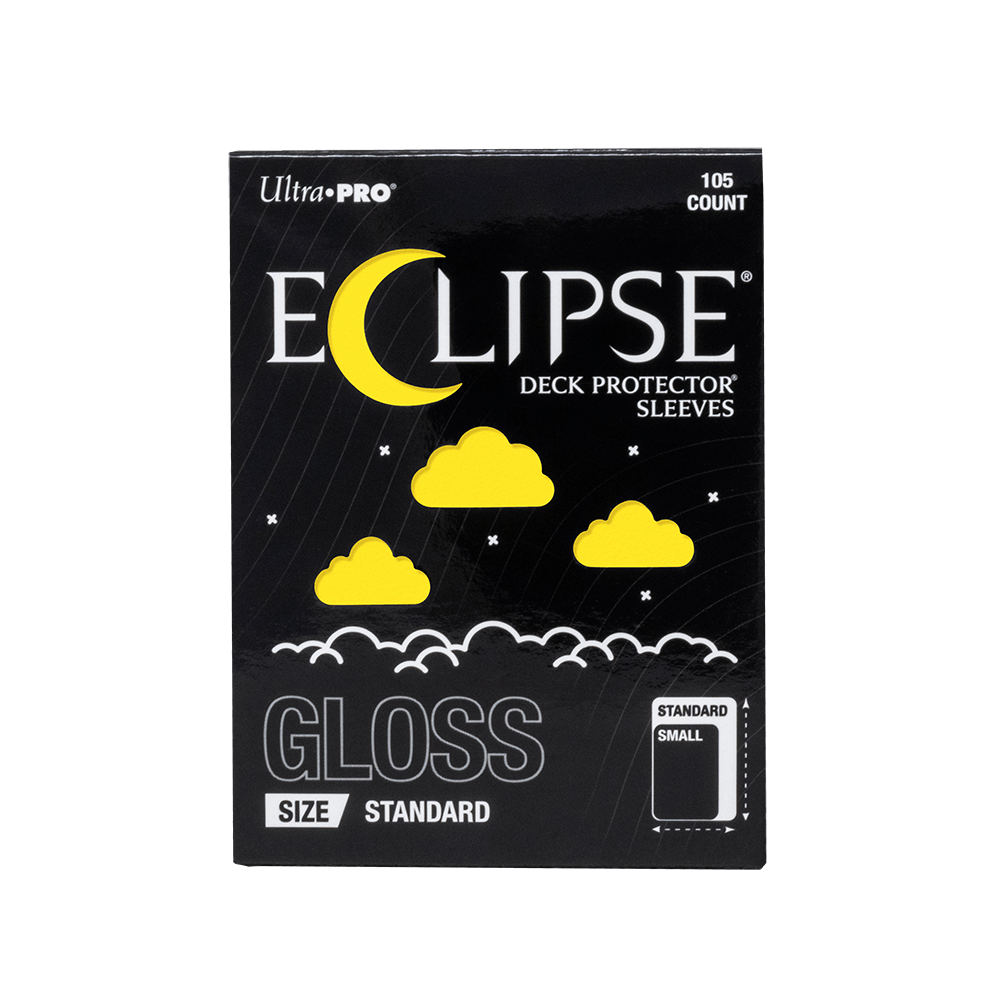 Ultra PRO ECLIPSE Gloss Standard Deck Protector Sleeves: Lemon Yellow - 105ct – UP16707