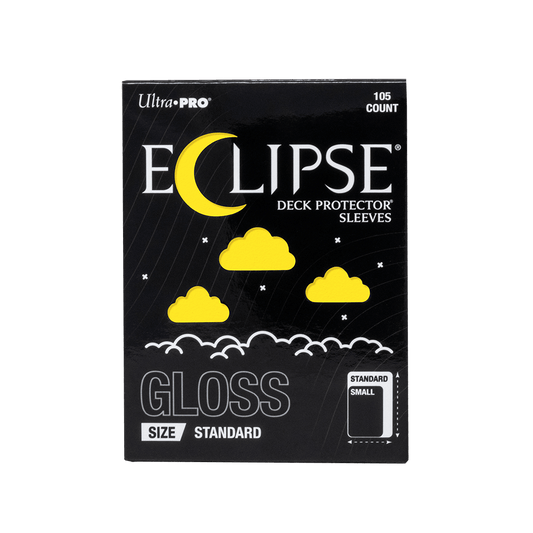 Ultra PRO ECLIPSE Gloss Standard Deck Protector Sleeves: Lemon Yellow - 105ct – UP16707