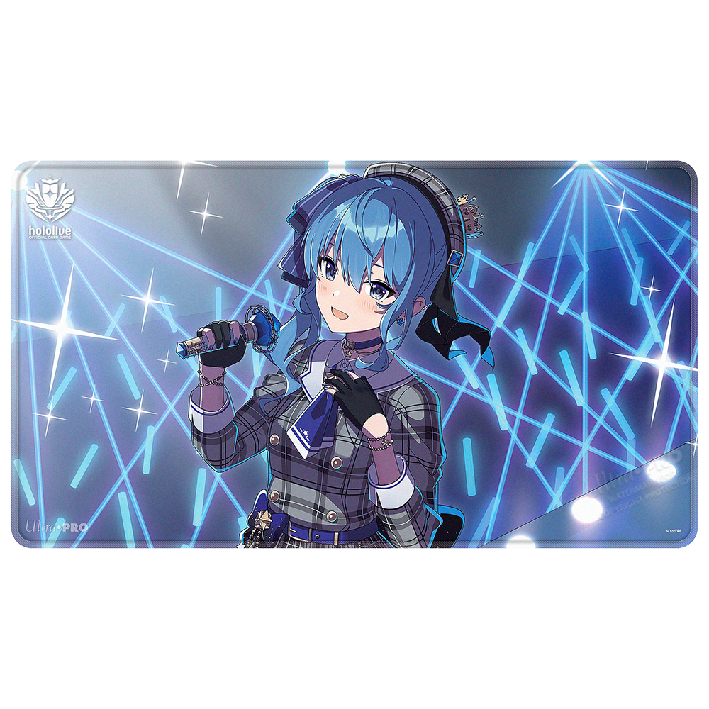 Ultra PRO Hoshimachi Suisei Stitched Playmat for the hololive OFFICIAL CARD GAME – UP16802