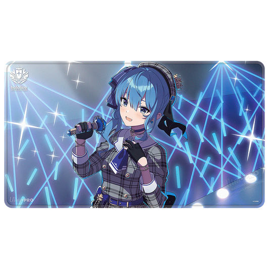 Ultra PRO Hoshimachi Suisei Stitched Playmat for the hololive OFFICIAL CARD GAME – UP16802