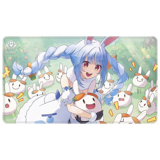 Ultra PRO Usada Pekora Stitched Playmat for the hololive OFFICIAL CARD GAME – UP16806