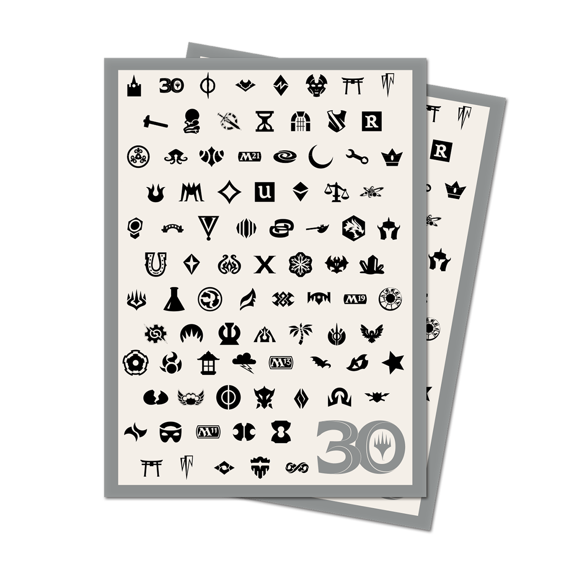 Ultra PRO 30th Anniversary 105ct APEX Deck Protector Sleeves for Magic: The Gathering – UP19869