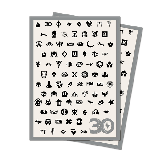 Ultra PRO 30th Anniversary 105ct APEX Deck Protector Sleeves for Magic: The Gathering – UP19869