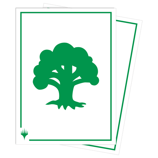 Ultra PRO Mana 8 - 105ct APEX Deck Protector Sleeves - Forest for Magic: The Gathering – UP19935