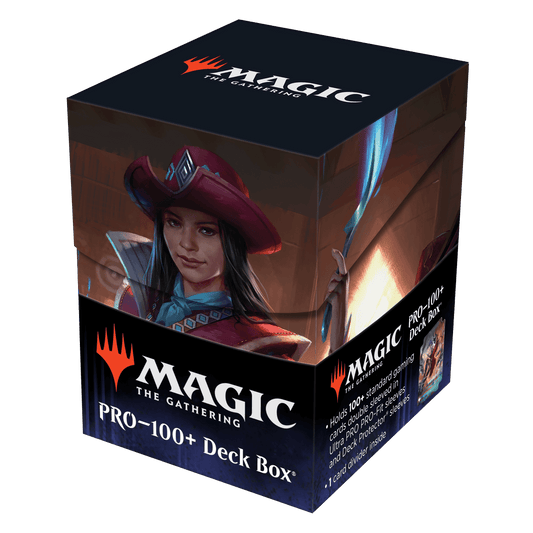 Ultra PRO Outlaws of Thunder Junction Stella Lee, Wild Card 100+ DECK BOX for Magic: The Gathering – UP38360
