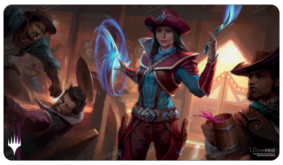 Ultra PRO Outlaws of Thunder Junction Stella Lee, Wild Card Standard Gaming Playmat for Magic: The Gathering – UP38382
