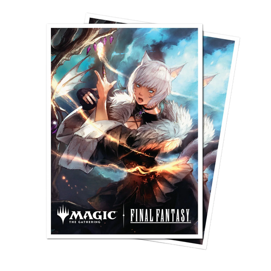 Ultra PRO MAGIC: THE GATHERING—FINAL FANTASY Y’shtola Rhul 105ct APEX Deck Protector Sleeves Premium Z for Magic: The Gathering – UP38491