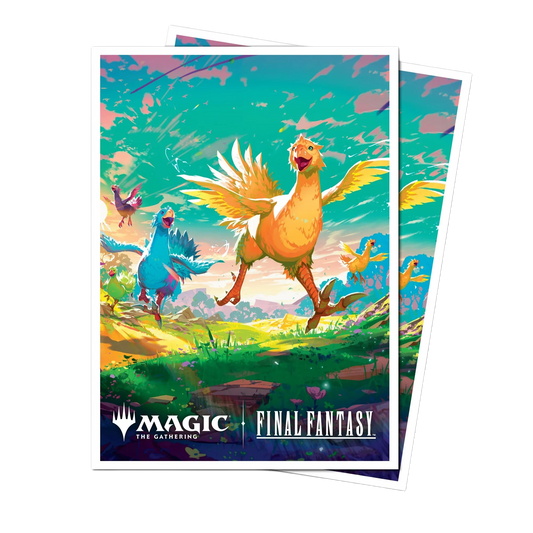 Ultra PRO MAGIC: THE GATHERING—FINAL FANTASY Chocobo 105ct APEX Deck Protector Sleeves for Magic: The Gathering – UP38492