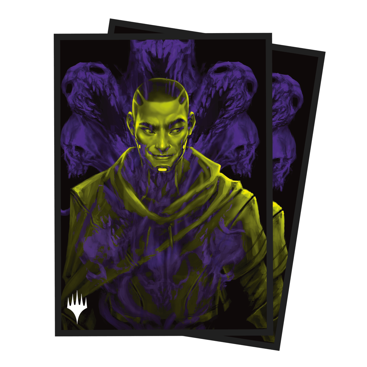 Ultra PRO Duskmourn Kaito, Bane of Nightmares (Double Exposure Alt) 100ct Deck Protector Sleeves for Magic: The Gathering – UP38584
