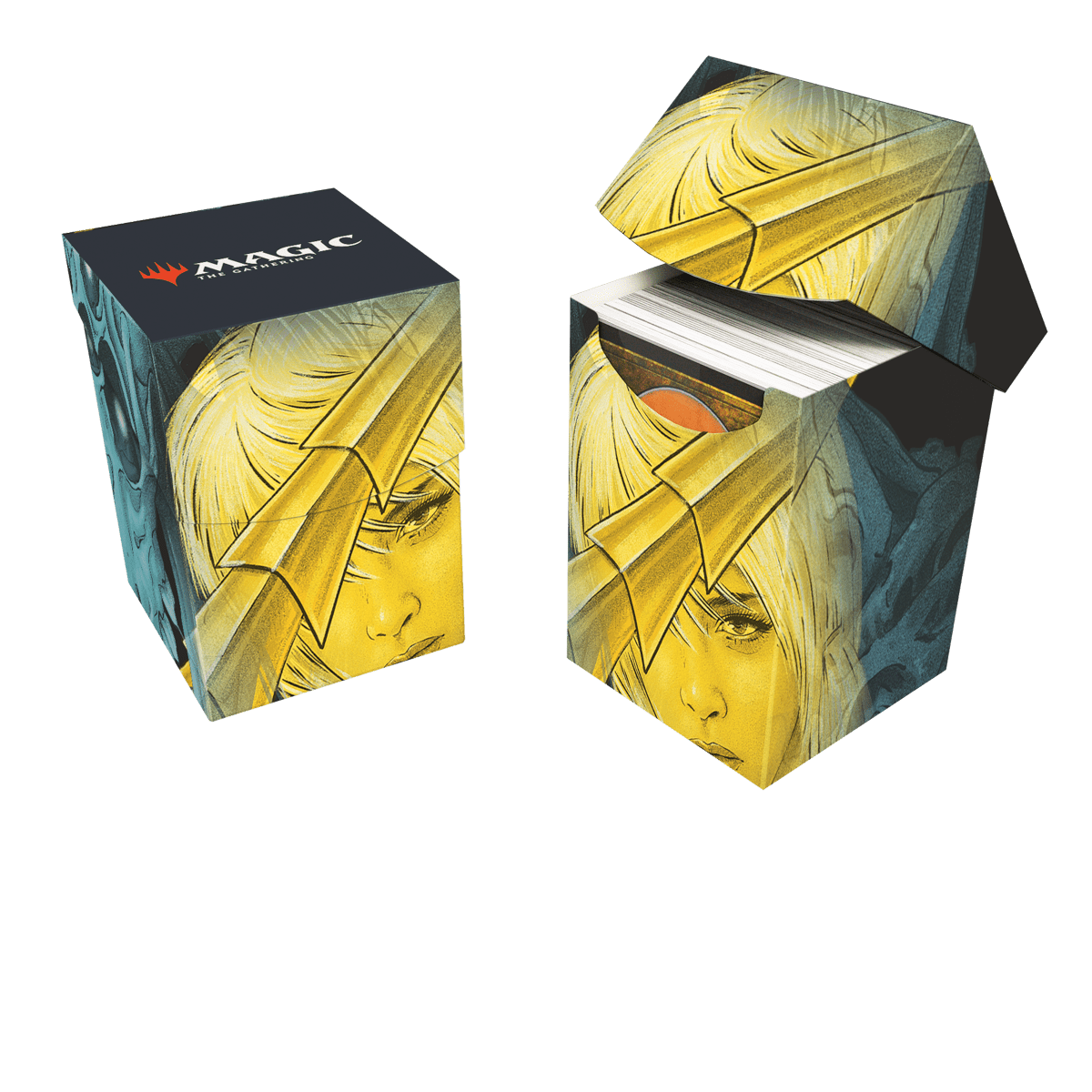 Ultra PRO Duskmourn The Wandering Rescuer (Double Exposure Alt) 100+ Deck Box for Magic: The Gathering – UP38596