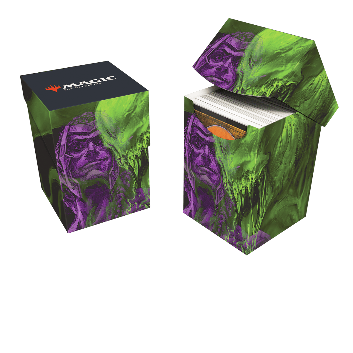 Ultra PRO Duskmourn Tyvar, the Pummeler (Double Exposure Alt) 100+ Deck Box for Magic: The Gathering – UP38597