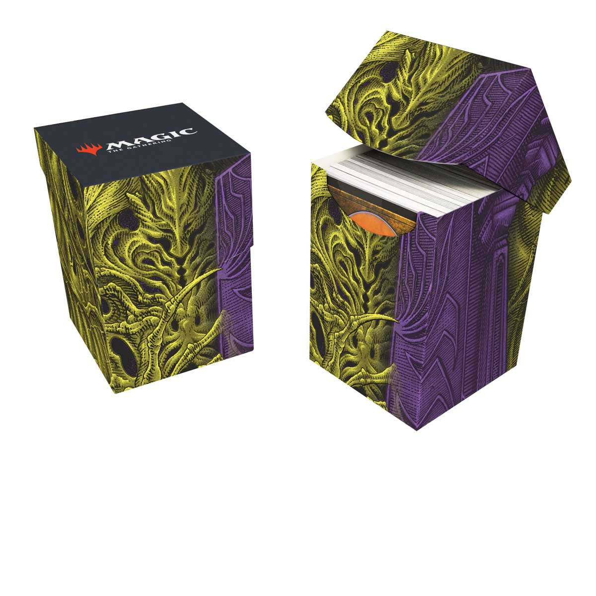 Ultra PRO Duskmourn Valgavoth, Terror Eater (Double Exposure Alt) 100+ DECK BOX for Magic: The Gathering – UP38599