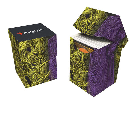 Ultra PRO Duskmourn Valgavoth, Terror Eater (Double Exposure Alt) 100+ DECK BOX for Magic: The Gathering – UP38599