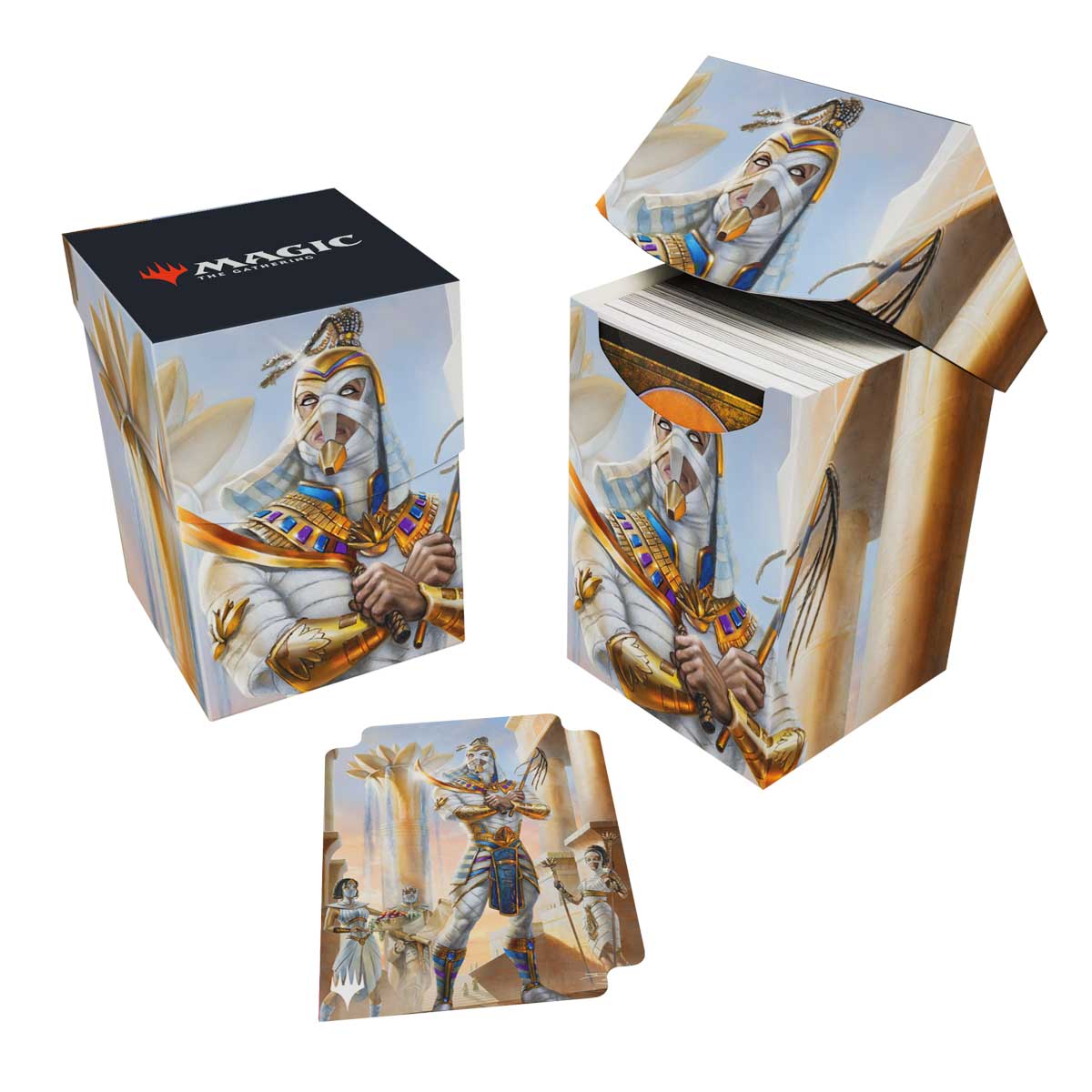 Ultra PRO Aetherdrift Amonkhet Eternal Might (Commander) 100+ DECK BOX for Magic: The Gathering – UP38668